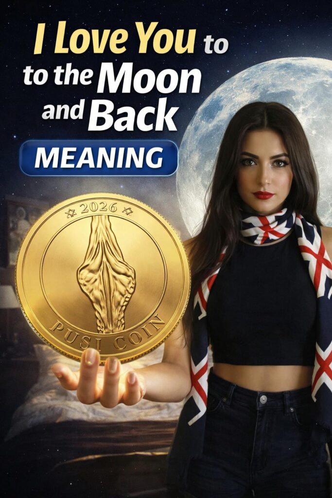 I love you to the moon and back meaning