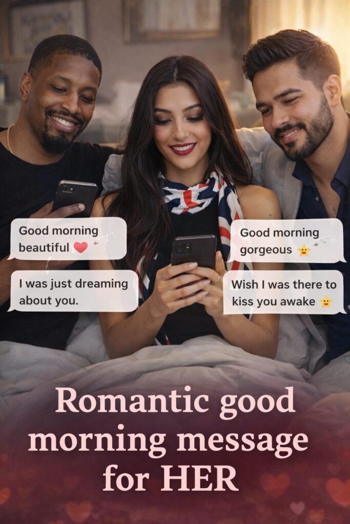 Romantic good morning message for HER