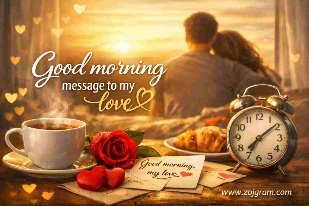 good morning message to my love