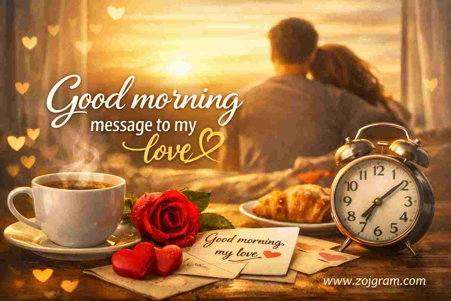 good morning message to my love